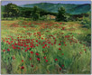 Im Luberon, 2000, oil on canvas, 98 x 105 cm