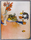 Amaryllis, 1990, Öl auf Leinwand, 96 x 72 cm