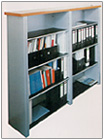 Büroschranksystem Tabeo-Lambert-Objekt, Stahlblech und Holz, 1989-1992